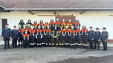 Gruppenbild der Leistungsprüfung 2025