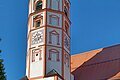 Ankunft am Klostergelände in Andechs